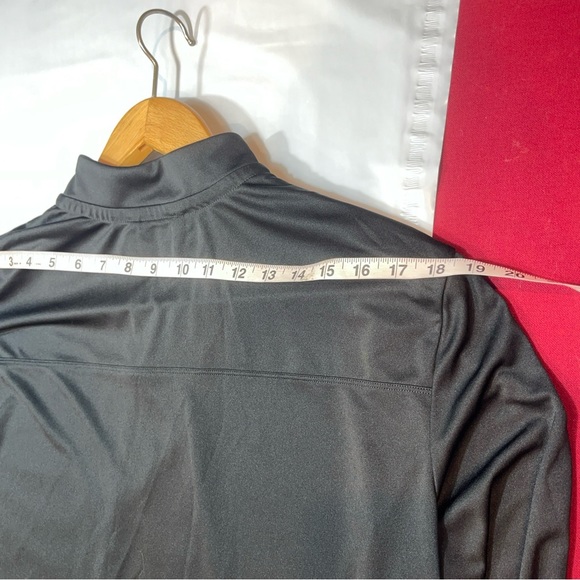 REEBOK black Shirt 3XL Play Dry ¼ Zip Pullover Workout Size 26-28 Polyester NEW - Picture 12 of 14